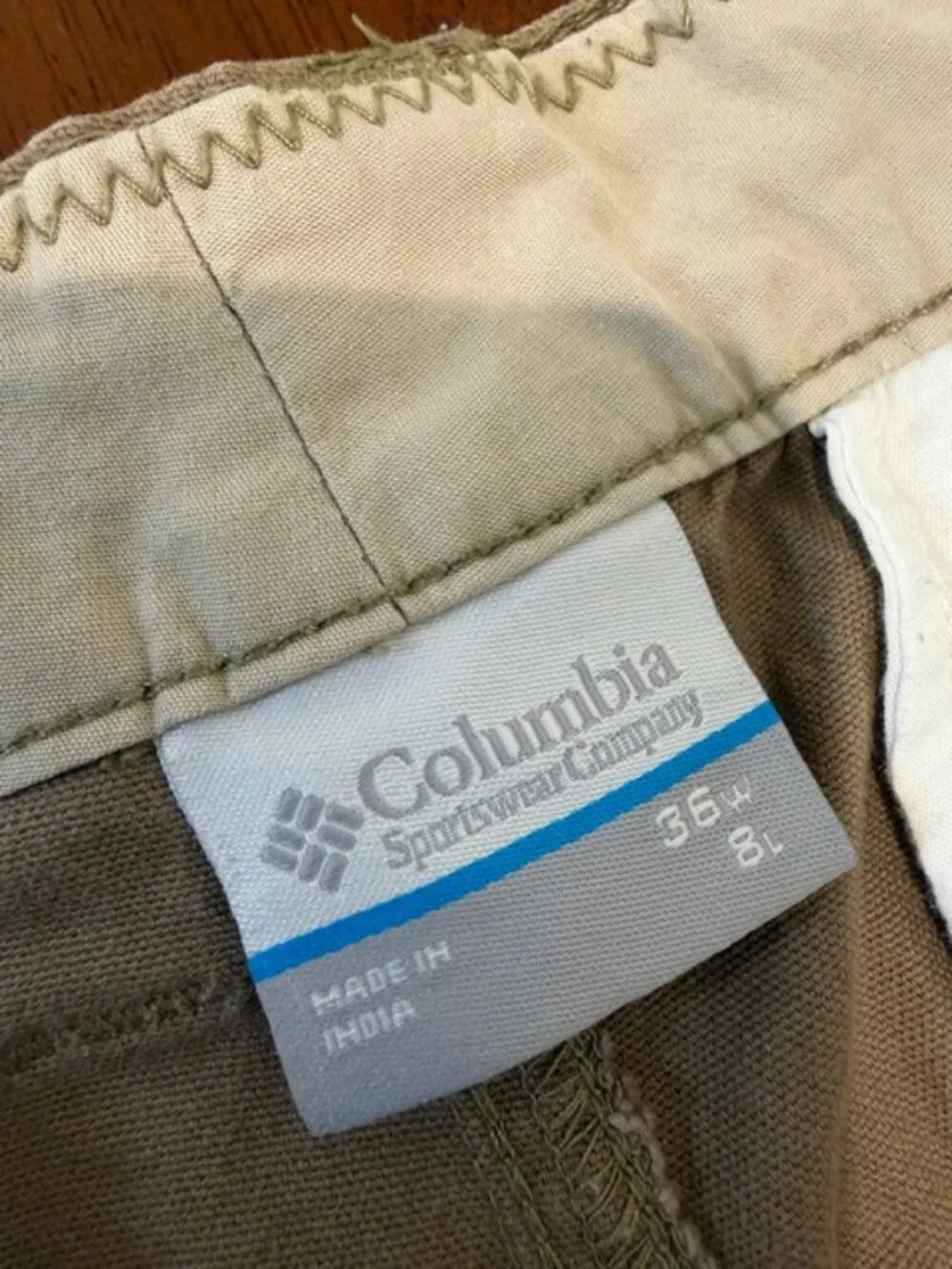Columbia Men’s Classic Khaki Shorts Size 36W